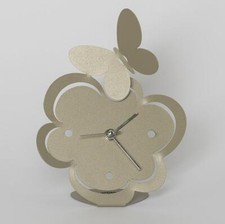 ARTI & MESTIERI OROLOGIO MINI DA TAVOLO 13 X 17 CM IN FERRO - FARFALLE