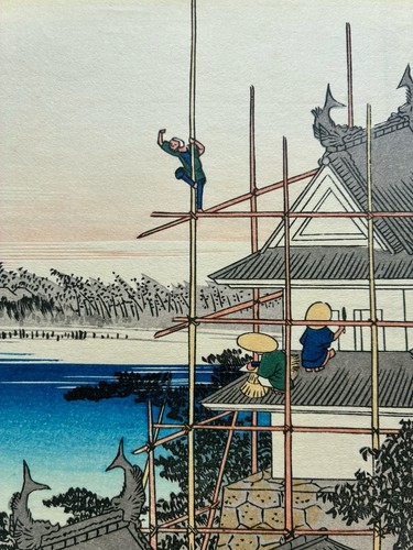 Stampa xilografia hiroshige - stampa,