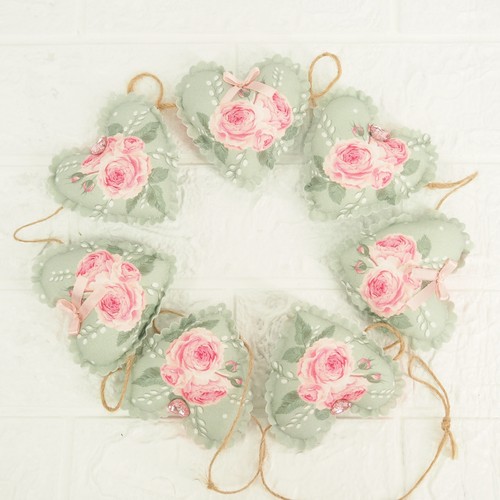 Rose rosa tessuto - rose,