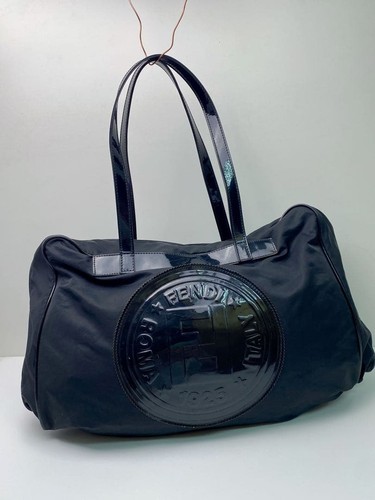 Borsa fendi big - logo, nera