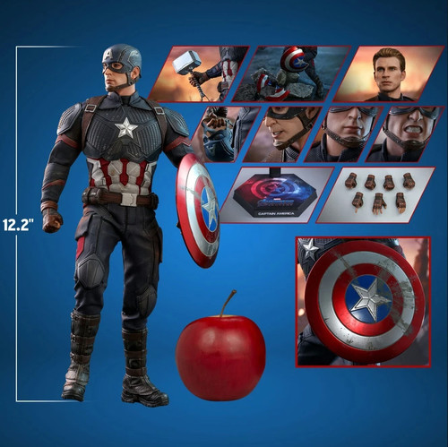 Hot toys mms350 captain - toys,