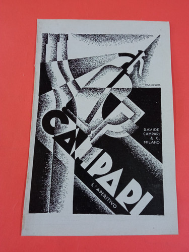 Pubblicita 1933 campari - pubblicita',