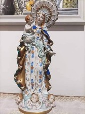 Statua In Ceramica Madonna