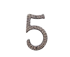 Numero Civico in Ferro Battuto