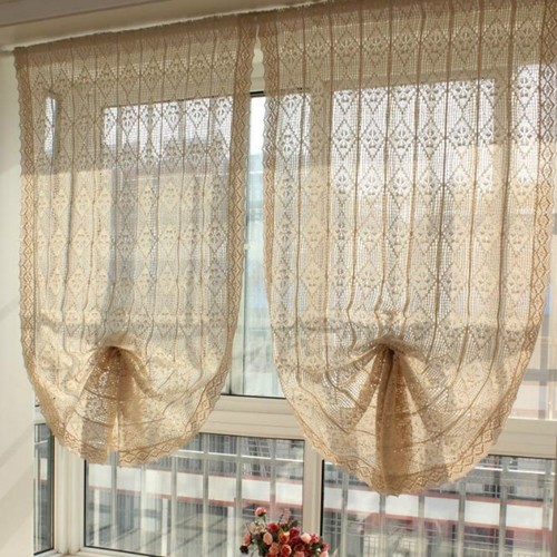 Tenda mezza finestra cotone