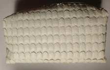 SISLEY POCHETTE CLUTCH POUCH TROUSSE BEAUTY CASE BORSA MAKE UP ACCESSORI BIANCO