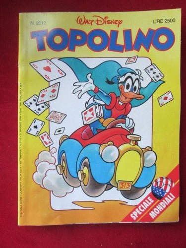 Topolino 2012 disney c44 - 2012, [c44]