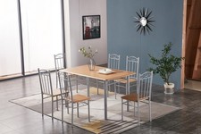 SET TAVOLO CON 6 SEDIE EFFETTO