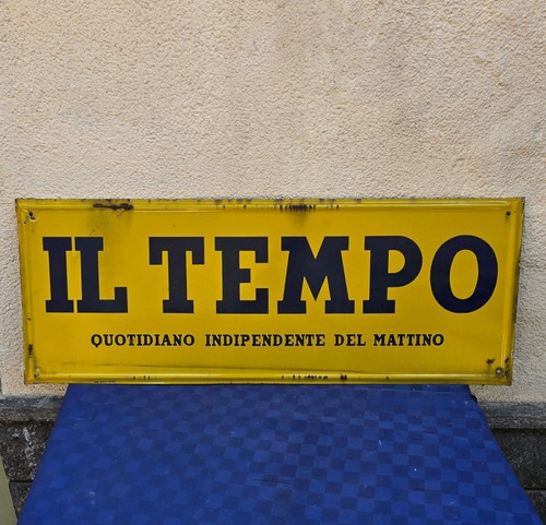 Insegna tabella smaltata - tabella, il