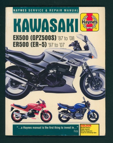 Kawasaki gpz500s haynes - gpz500s,