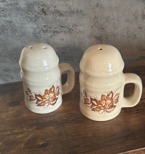 Vintage ceramic salt pepper - vintage, &