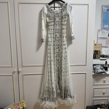 Abito lungo donna bianco