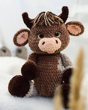 Peluche Toro Amigurumi Fatto a