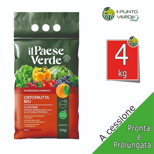 Ortofrutta bio concime - 4, kg
