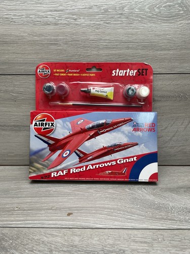 Airfix model kit - raf, red
