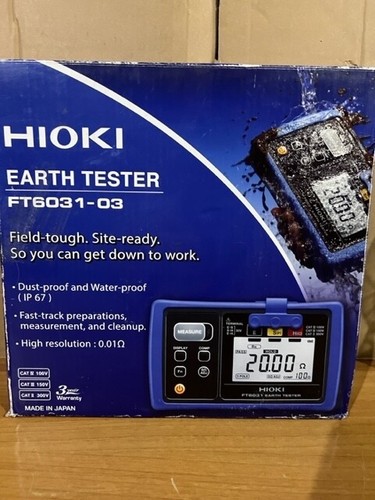 Hioki ft6031 earth tester - hioki,