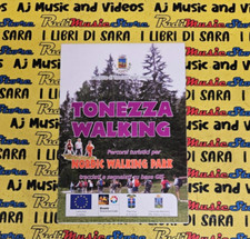 Book Cartina TONEZZA WALKING percorsi turistici nordic walking park GIS (L20)