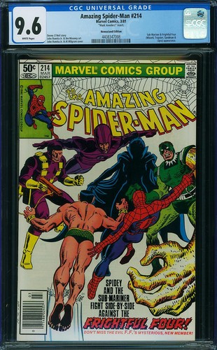 Amazing spider man 214 - amazing, cgc