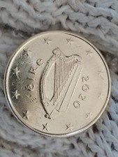 Moneta "RARA" da 10 Cent Irlanda 2020 con Tiratura limitata di soli 10.296 pezzi