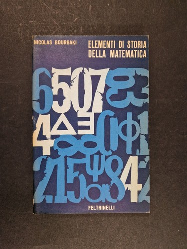 Bourbaki elementi di storia - bourbaki,