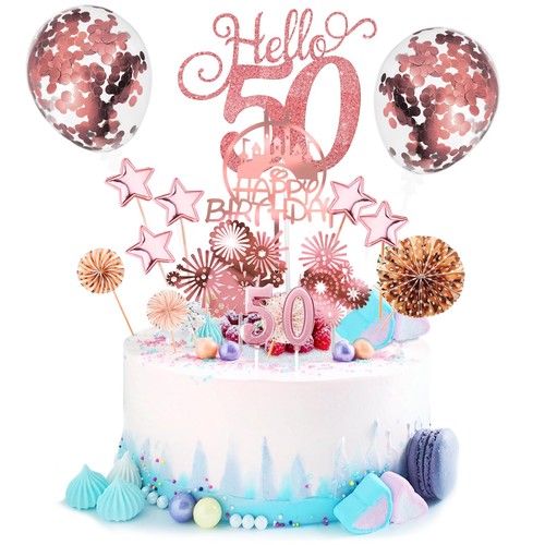 Decorazioni torta compleanno - decorazioni,