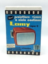 VINTAGE 1973 # TV PROJECTION LAMY Proiettore visore a ciclo continuo super 8#AI