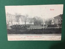 Cartolina Torino - Aiuola Balbo e Giardino Cavur - 1929