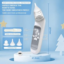 Baby Nasal Aspirator per muco per bambini, aspirazione automatica del muco