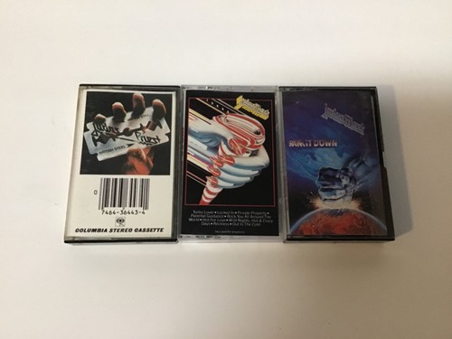 Judas priest cassettes 1980 - cassettes, 1980-88