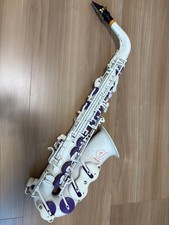 Sassofono vibrato bianco viola - sassofono,