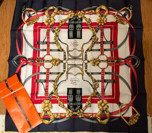 Hermes carre seta marina - 90,