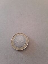 MONETA  Quasi RARA  -1 EURO Malta 2008 usata circolata CIR 