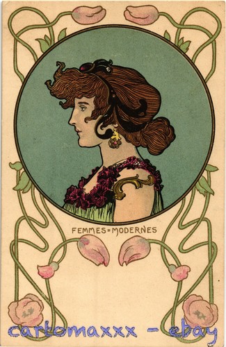Art nouveau femmes modernes - art,