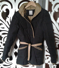 Piumino corto nero LES FANS