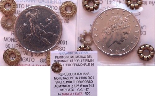 Errore 50 lire 1978 - lire,