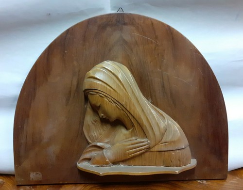 Capoletto con madonna legno - con,