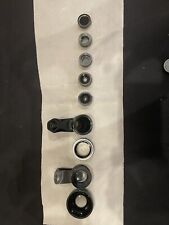 Macro lens grandangolo multi kit completo lenti e filtri per smartphone iPhone