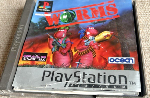 Worms ps1 custodia - worms, (pal)
