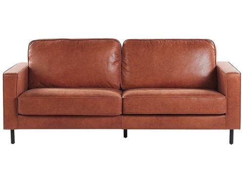 Divano marrone dorato 3 - marrone,