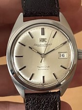 Orologio Uomo Vintage IWC Yacht Club Cal C8541 Acciaio Automatico Data R811AD...