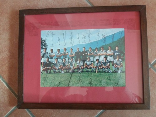 Quadretto vintage juve con - vintage,