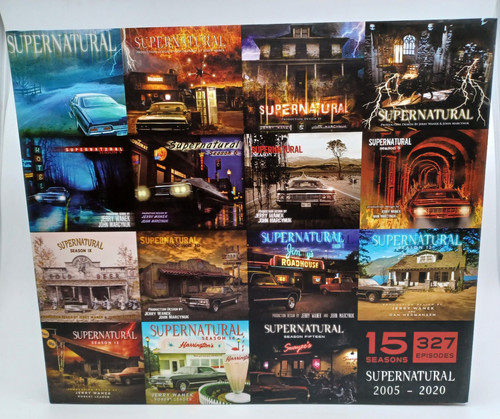 Supernatural seasons - 15,