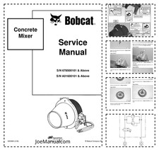 Bobcat Betoniera Manuale di