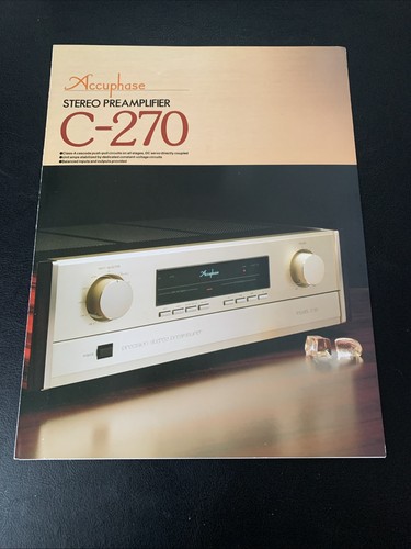 Accuphase 270 - accuphase, c-270