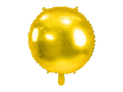Pallone palloncino tondo oro - tondo,