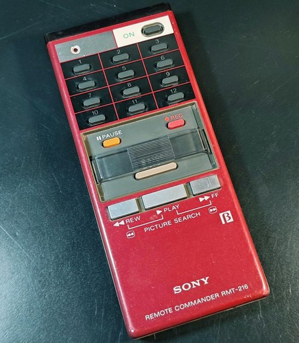 Sony rmt 216 - sony, betamax