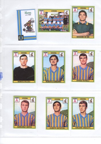 Calciatori panini 1968 - calciatori, 1968-69