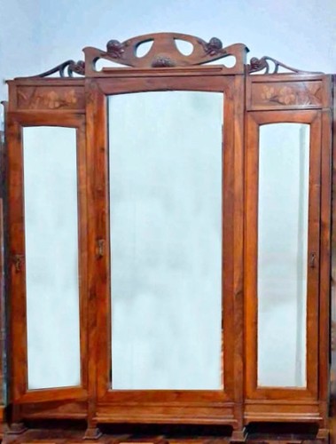 Armadio art nouveau - armadio, 3