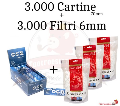 000 cartine ocb - 3.000, +
