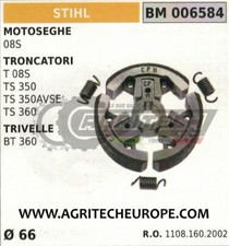 11081602001 FRIZIONE COMPLETA TRIVELLA STIHL BT 360 Ø66